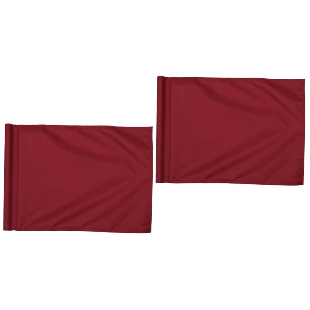 SUPVOX 2pcs Practice Flag Mini Size Made of Material Lightweight Portable Flag for Yard
