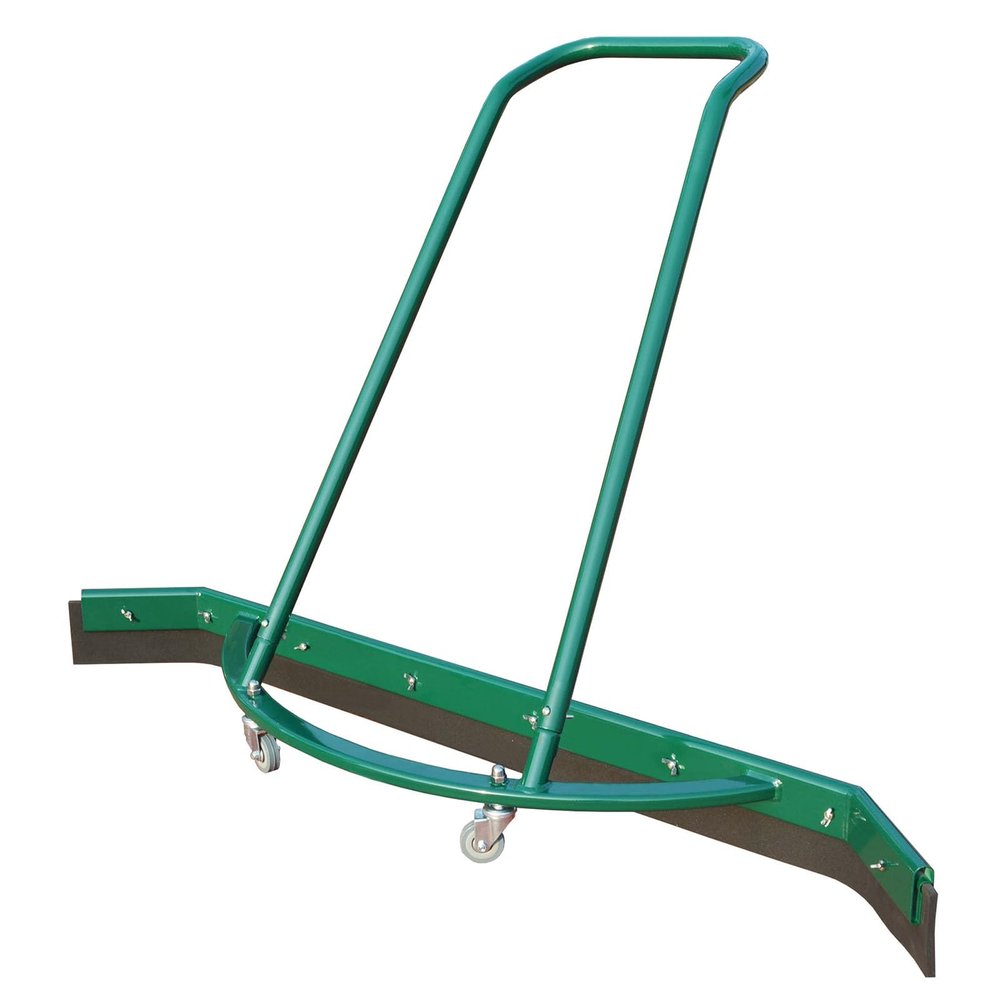 HEARSO Court Water Pusher, Ultra Weather Resistant Polyester Powder Coated Tennis Court Squeegee Broom, Suitable for Basketball Courts and Tennis Courts