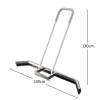 HEARSO Court Water Pusher, Rain Shuttle Broom Tennis Court Squeegee High Resilience EVA Push Water Adhesive Strip with Nylon Universal Wheels, Suitable for Tennis Courts view 2
