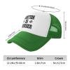 Abortion is Murder Hat Baseball Cap Fashion Cool Summer Sun Mesh Trucker Cap Adjustable Green view 4