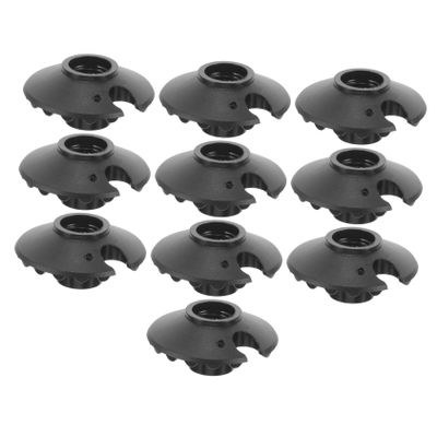 10pcs Hiking Pole Mud Support Hiking Pole Replacement Tip Climbing Pole Pad Trekking Pole Pads Trekking Pole Replacement Tip Trekking Pole Dirt Blocker Walking Stick Replace Tip