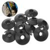 10pcs Hiking Pole Mud Support Hiking Pole Replacement Tip Climbing Pole Pad Trekking Pole Pads Trekking Pole Replacement Tip Trekking Pole Dirt Blocker Walking Stick Replace Tip view 2