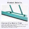 HEARSO Court Water Pusher, Portable Tennis Court Squeegee Rain Shuttle Broom High Rebound EVA Push Water Adhesive Strip, Suitable for Tennis Courts (Color : Green) view 2