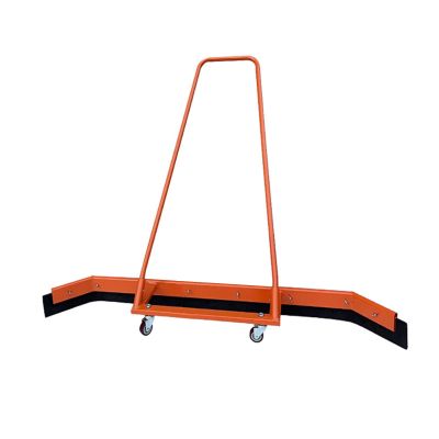 HEARSO Court Water Pusher, Thickened Wear-Resistant EVA Tape, 3.2-inch Universal Wheel Tennis Court Squeegee Rain Shuttle Broom, Suitable for Tennis Courts