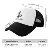But Did We Sink Hat Baseball Cap Fashion Cool Summer Sun Mesh Trucker Cap Adjustable Black view 4