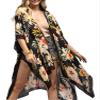 Breezy Lane Kimonos for Women Floral Prints Beach Cover Up Swimsuit Coverup for Bathing Suit view 1