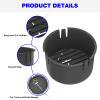 FELHOOD Updated Hatch Bucket Container for Lifetime Kayak Storage, Lifetime Tamarack Angler 100, Pro 103, Weber Angler 110, Temptation 110, Spitfire 950T Fit Hatch Opening 6 7/8" Kayaks view 4