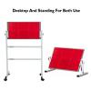 DonHeK Table Tennis Rebound,Angle Adjusted Single Self-Study Training Baffle,Indoor/Outdoor Ping-Pong Table Rebound Board for Home Gym Community Easy to Install view 3