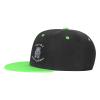 Alaska Est 1959 Patriotic Flag Kids Trucker Hat Toddler Boys Girls Hip-Hop Sun Golf Baseball Cap Green view 3