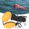 Gavigain Kayak Buoy Floating Ball, Kayak Boat Leash Rope with Buoy Floating Ball Stainless Steel Hook for Fishing Drift Anchors System (Double Ball White and Black Rope Set) view 3
