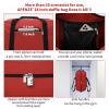 Apenze Small Gym Bag 18 inch Carry On Duffel Bag for Weekender Travel - Red view 3