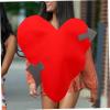 Luxshiny Heart Costume for Valentine's Day Cupid's Arrow Cosplay Outfit for Stage Performance and Parties Comfortable and Reusable for Romantic Celebrations view 3
