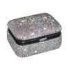 CEMONT Jewelry Box Creative Diamond Small Jewelry Box Travel Portable Makeup Box Earrings Earrings Ring Storage Box Jewelry Storage Box Jewelry Organizer, 8*6*4CM view 1