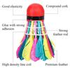Gavigain 11Pcs Goose Feather Badminton, Birdie Ball for Indoor and Outdoor Matches Indoor Outdoor Sports Hight Speed Training Badminton Birdie Balls for Sports Training view 4