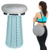 Deer's Life Portable Collapsible Stool with Cushion Pad, Retractable Folding Telescopic Camping Seat for Adults, Small Lightweight Sturdy Adjustable Stools for Travel,Kitchen,Garden,Fishing view 1
