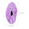 Yardwe 2 Pairs Reusable, Non Slip, Universal Soft Washable Thickened Boot for Household, Office, Laboratory (Grey + Purple) view 3
