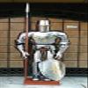 Medieval Knight's Suit of Armor SCA LARP Halloween Reenactment Full Body view 1