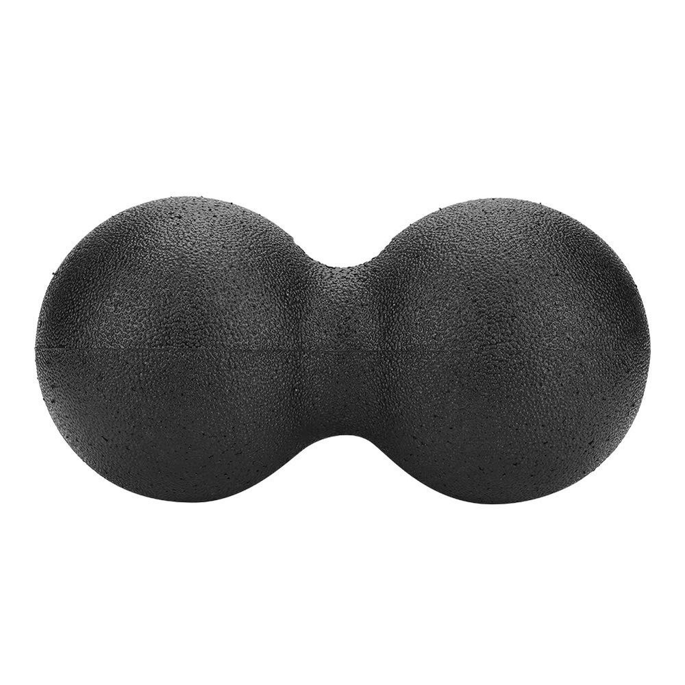 Gavigain Massage Lacrosse Ball, Yoga Foam Roller Massage Ball Set Yoga Foam Roller Massage Ball for Shoulders, Neck, Back, Foot, Body (24x12cm Double Balls)