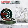 RUNCL Upgraded Braided Fishing Line, Colorfast Fishing Line Braid for Bass, Trout, Crappie, Ultra Strong Braid for Saltwater Freshwater, Abrasion Resistant, Zero Stretch, 6-80lb, 150/300/500/1000Yds view 4