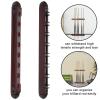 BESPORTBLE 1set Wall Mounted Wooden Pool Cue Rack Billiard Stick Holder Convenient Storage for Cues and Practical Design for Billiard Enthusiasts and Home Use view 3