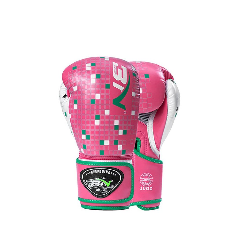 Boxing Gloves Training Gloves for Men Women Kids Kickboxing Fight Sparring Muay Thai Heavy Bag Workout Adults Fight Gloves Breathable Pink 8oz (Pink 8 oz)