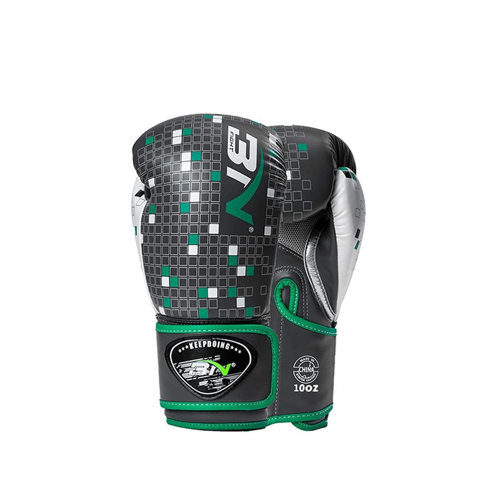 Boxing Gloves Training Gloves for Men Women Kids Kickboxing Fight Sparring Muay Thai Heavy Bag Workout Adults Fight Gloves Breathable Gray 10oz (Grey 10oz)