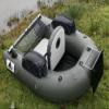 Inflatable 0.7mm PVC Floating Fishing Wader Belly Boat Raft W/Motor Board New view 2