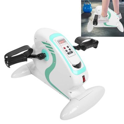 XJZHANG Pedal Exerciser Stationary Under Desk Mini Exercise Bike - Peddler Exerciser with LCD Display, Foot Pedal Exerciser for Seniors,Arm/Leg Exercise