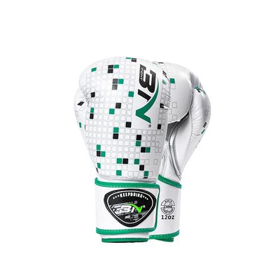 Boxing Gloves Training Gloves for Men Women Kids Kickboxing Fight Sparring Muay Thai Heavy Bag Workout Adults Fight Gloves Breathable White 12oz (White 12oz)