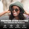 BLUE CUT Women Polarized Sunglasses Trendy Vintage Classic Style UV-400 Protection view 2
