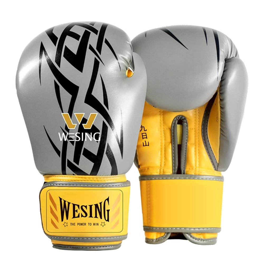Boxing Gloves Men Women Kids Professional Fight Muay Thai Sparring Punching Bag Adults Training Gloves 10oz, Medium