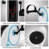 XJZHANG Mini Electric Bike Silent Electric Pedal Exerciser Fitness Motorized Pedal Exercise Bike Resistance Rehabilitation for Legs and Arms view 3