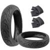 2 Pack 20" Fat Bike Tires Replacement Set Fat Tires 20 x 4.0 inch.98-559 20x4.0 Inch Folding Electric Bicycle Tires Plus Bike Tubes and Tire Compatible Wide Mountain Snow Bike | 35 PSI view 1