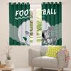Football Player Curtains American Football City Style Blackout Curtains 42''Wx90''L, Rugby Sports Game Curtains & Drapes Army Green Football Theme Window Treatments for Kids Teens Youth ( New York) view 3