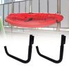 XHTLLO Kayak Storage Rack, 45KG Load Bearing Wall Mount Kayak Storage Hooks, Profession Galvanized Steel Kayak Storage, for Canoe, Ladder, Surfboard view 3