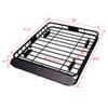 SPOFLYINN 38.5 x 43 Inch Universal Roof Rack Cargo Carrier Basket Rooftop Luggage Holder Carrier Basket for Camping Traveling 42 inches view 3