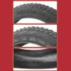 2 Pack 20x4.0 Fat Bike Tire, Replacement Bike Tires, Mountain Bike Tires Kit, Road Bike Tire, Foldable Snow Bicycle Tire MTB Bicycle, Easy Installation, 30PSI view 3