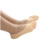 NineFit Basics 5 Pairs Women Casual No Show Socks Anti-Slip Socks Breathable Toes Liner Socks Low Cut Cotton Sneaker (Beige, One Size) view 1