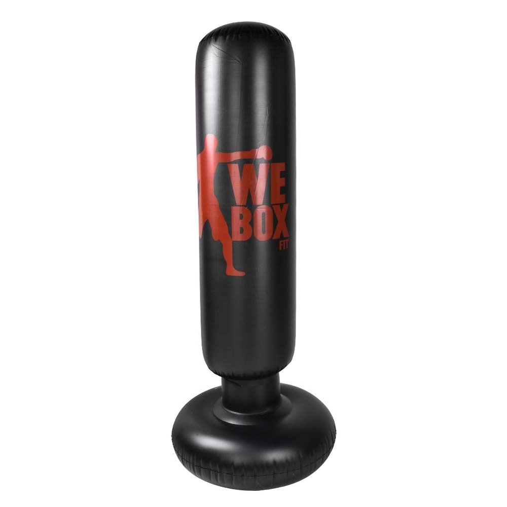 Gavigain Inflatable Boxing Punching and Kicking Training Bag Durable PVC Material Boxing Target Inflatable Sandbag for Indoor and Outdoor Use