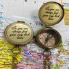 2" Compass Engraved Romantic Gift Compass so You can Always find Your Way Back Home Compass Engraved Graduation Day Gifts Camping Compass Boating Compass Direction Pocket Compass Gift