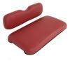 ILVGOLF Front Seat Replacement Cushions for EZGO TXT, Golf Cart Cushion Seat for EZGO TXT Front Bottom Seat Assembly, Dedicated for Front Row Seats, Burgundy, 2 Piece Set view 1