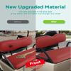 ILVGOLF Front Seat Replacement Cushions for EZGO TXT, Golf Cart Cushion Seat for EZGO TXT Front Bottom Seat Assembly, Dedicated for Front Row Seats, Burgundy, 2 Piece Set view 4