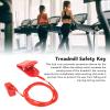 Gavigain 2PCS Treadmill Replacement Safety Key,Treadmill Universal Safety Key Running Machine Key Magnet Treadmill Key Rectangle Red view 3