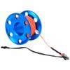 Gavigain Scuba Diving Finger Spool Reel with Fluorescent Orange Line - Stainless Steel Underwater Snorkeling Accessory (50M) view 4