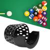 QANYEGN 6PCS Plastic Pool Basket, Pool Table Aries, Black Plastic Billiard Net Bag for Home, Billiard Halls(16cm) view 2