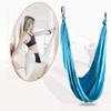 Aerial Yoga Swing Sling, Anti gravity Yoga Swing Kit Acrobat Flying Sling Set for Yoga Swing Sling, Aerial Swing Sling, Fitness Yoga Hammock (Sky blue complete set with 2 hanging plates and 2) view 2