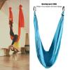 Aerial Yoga Swing Sling, Anti gravity Yoga Swing Kit Acrobat Flying Sling Set for Yoga Swing Sling, Aerial Swing Sling, Fitness Yoga Hammock (Sky blue complete set with 2 hanging plates and 2) view 3