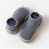 Baby Socks and Shoes Children's Floor Socks Spring Baby Home Floor Socks Soft Rubber Sole Light up Toddler Girls Shoes (Grey, 5.5 Infant) view 2