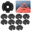 Gavigain Deck Line Guide Slotted Rigging Accessories for Canoes Kayak Marine, Set of 10 view 4