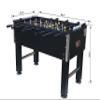 Foosball Table Set Soccer Game Table 54.5" x 29.3" x 33.9" Heavy-Duty Legs with 4 Balls for Indoor Game Room Black view 1